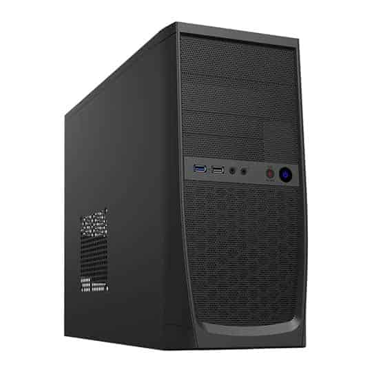 CiT Elite Micro ATX PC Case with 500W PSU-Power Supply